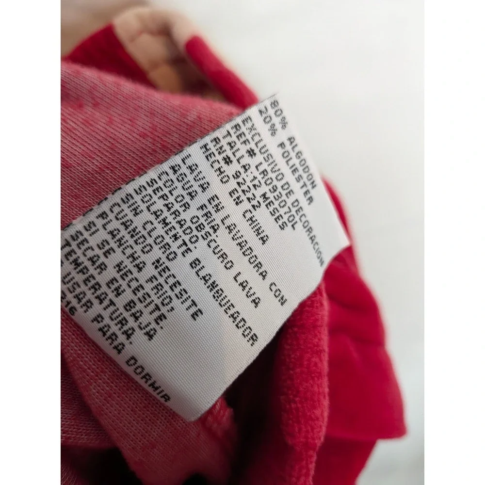 Radio Flyer Kids Red Velour Tracksuit Hooded‎ Jacket Joggers Set 12 Months